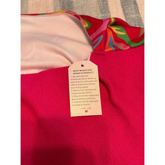 Made with love XXL sweater with open back - Picture 3 of 6